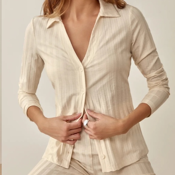 Reformation Zayne Top from the Zayne two piece set - Picture 3 of 5